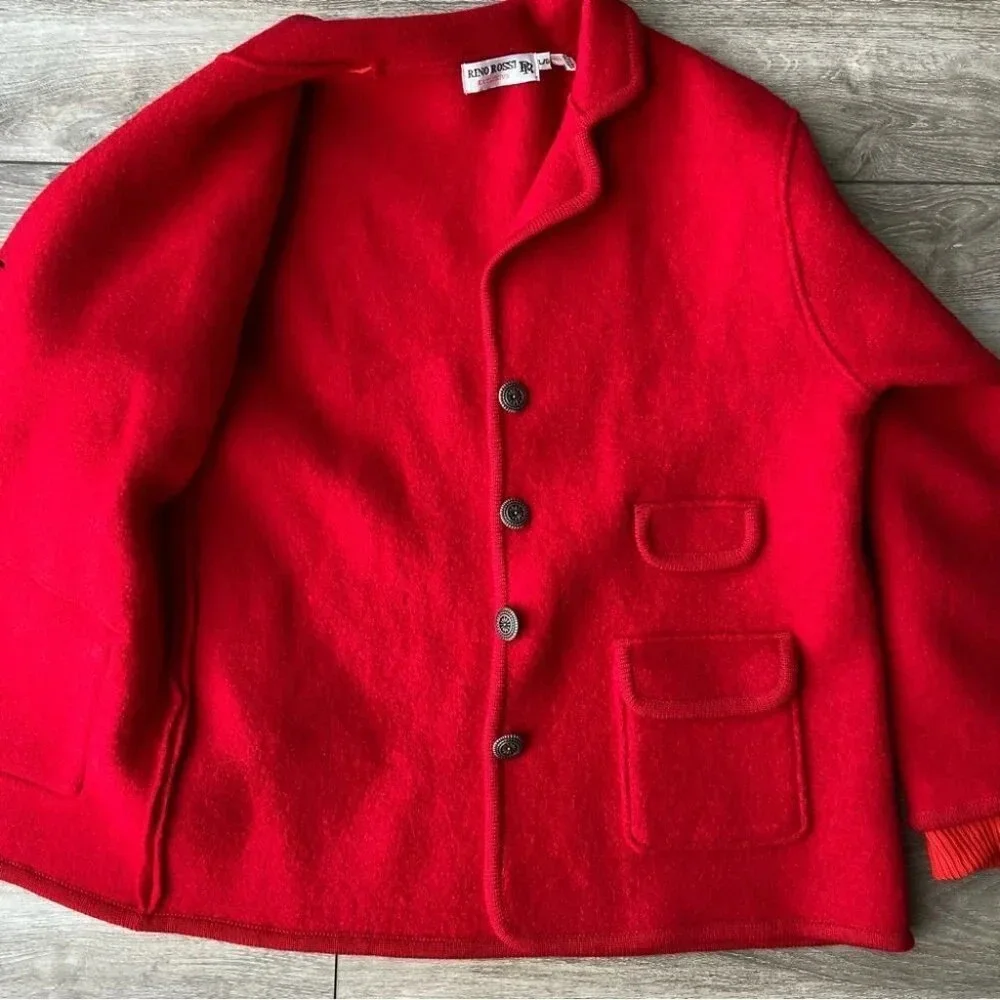 Vintage RINO ROSSI Pure Wool Jacket - Picture 11 of 15